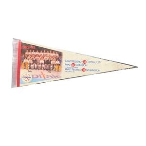 Washington Capitals 1982-83 Hockey Team Pennant Hyatt Regency Crystal City VTG